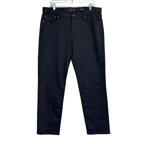 Banana Republic Mens Slim Fit Travel Jean Black Denim Size 36x30 NEW